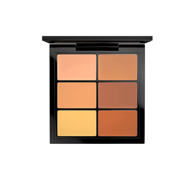 Palette anti-cernes et correcteurs Tons moyennement foncés Palette anti-cernes et correcteurs Tons moyennement foncés