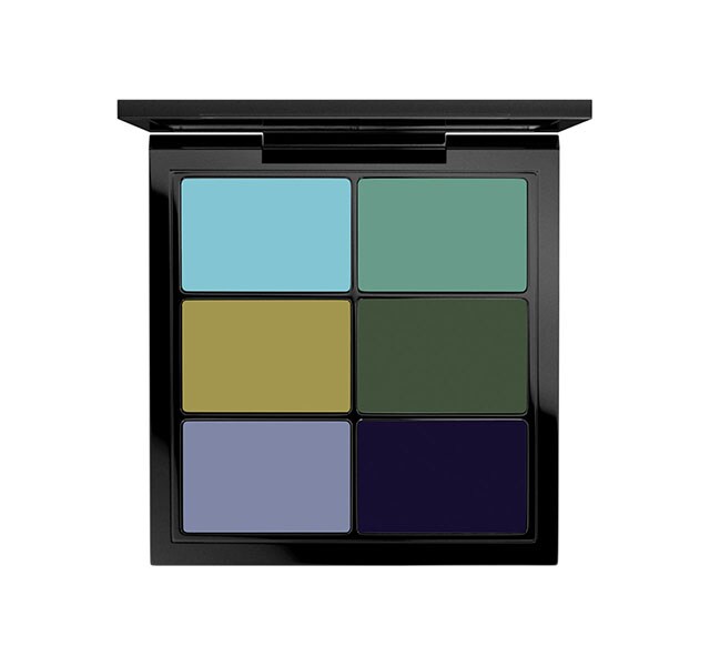 Palette pour les Yeux, Bleu/Vert X6, The Bad Girl Palette pour les Yeux, Bleu/Vert X6, The Bad Girl