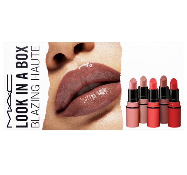 Coffret de 5 minis Lipsticks / Look In A Box : Blazing Haute Coffret de 5 minis Lipsticks / Look In A Box : Blazing Haute